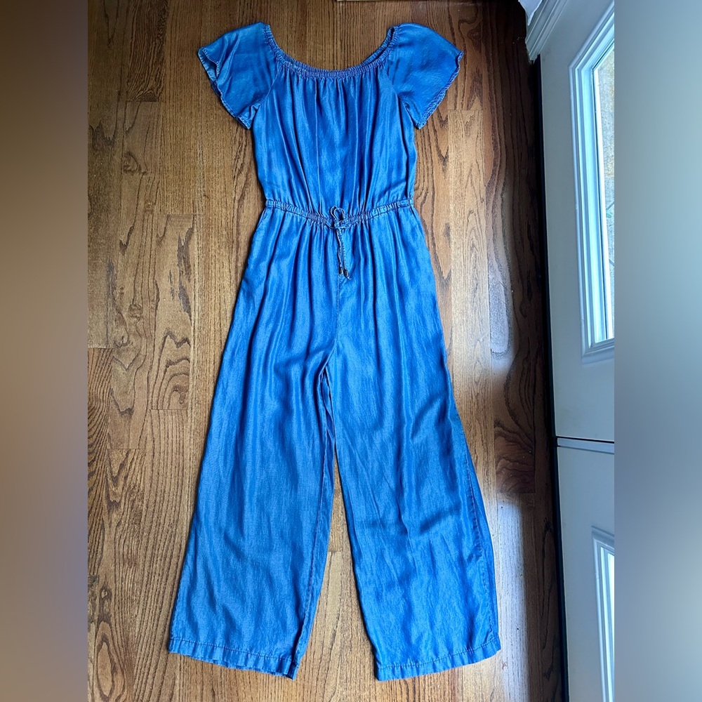 Appraisal Women’s Jumpsuit Wide Leg Denim Color Small